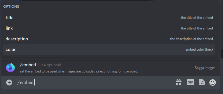 You can change everything via Discord,
making it the perfect image uploader for people who don't want to visit a confusing or cluttered site to just change some settings.
